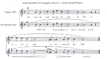 Athmest du nicht uit Lohengrin van Richard Wagner